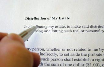 distribution of my estate