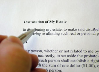 distribution of my estate