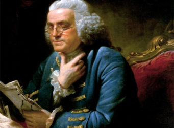 Portrait of Benjamin Franklin